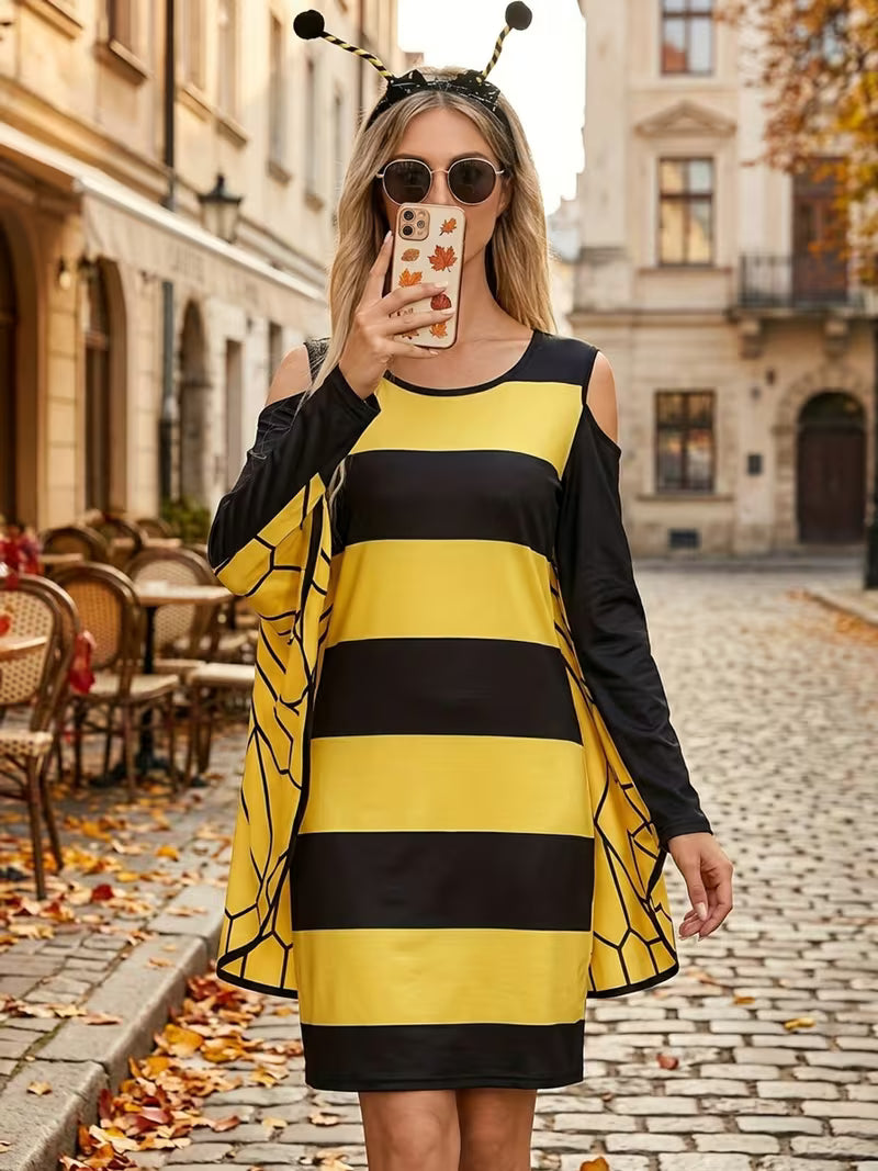 Abigail | Women's Playful Ladybug Halloween Costume Dress