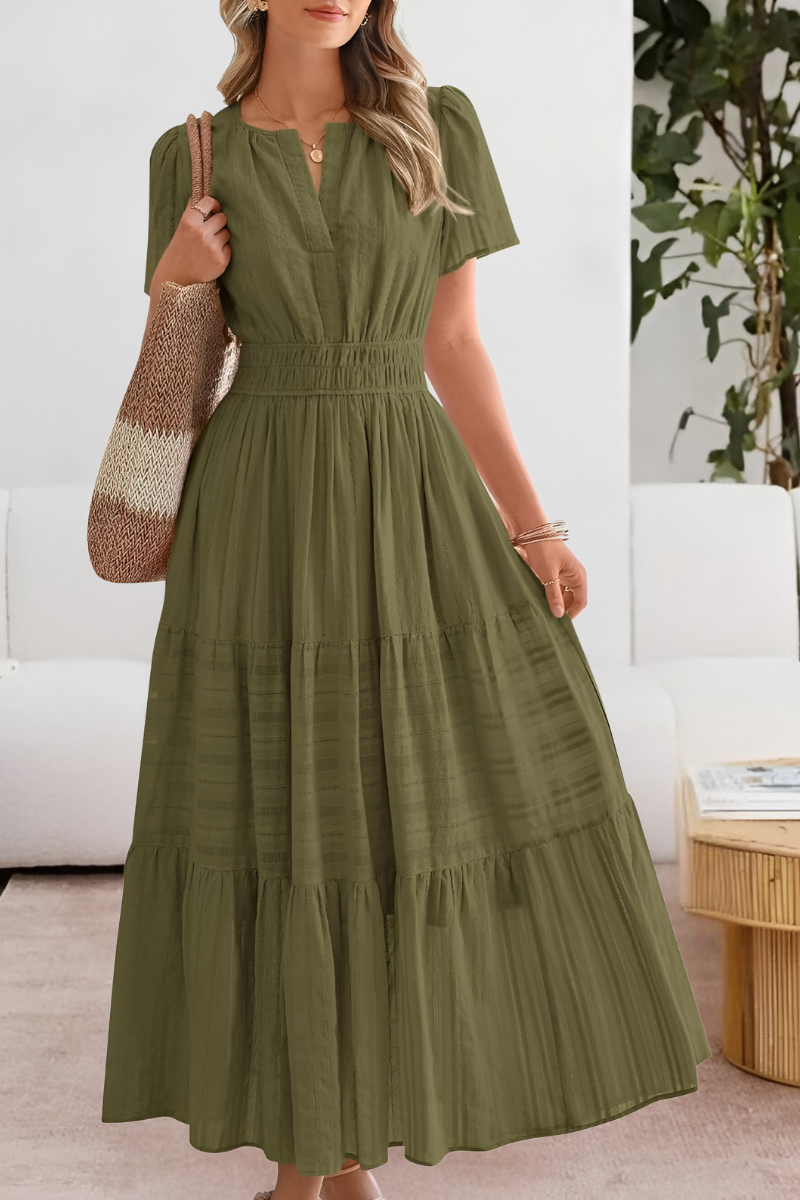 Robyn | Women’s Tiered Boho Beach Midi Dress