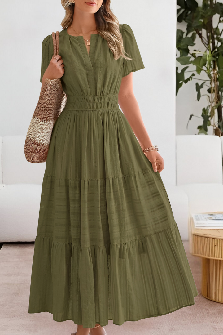 Robyn | Women’s Tiered Boho Beach Midi Dress