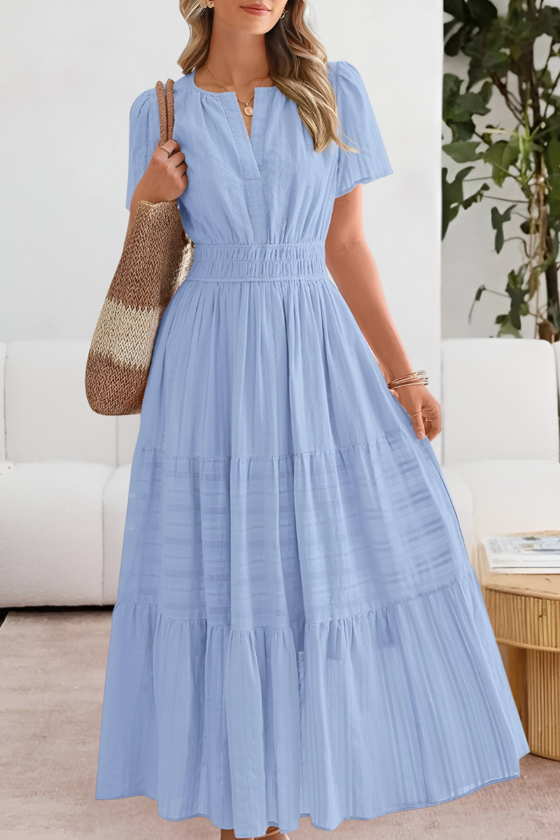 Robyn | Women’s Tiered Boho Beach Midi Dress