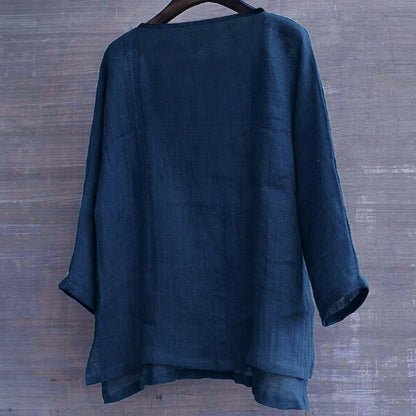 Clara | Women's Casual Linen Summer Blouse
