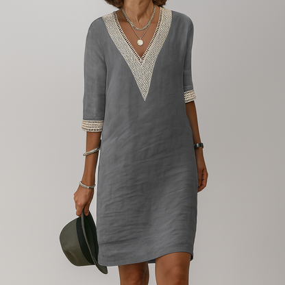 Aletta | Women’s Summer Short Sleeve Midi Dress