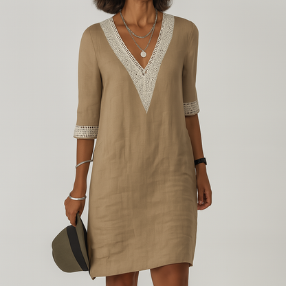 Aletta | Women’s Summer Short Sleeve Midi Dress