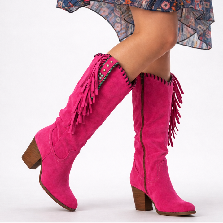 Zoey | Women's Block Heel Cowboy Boots