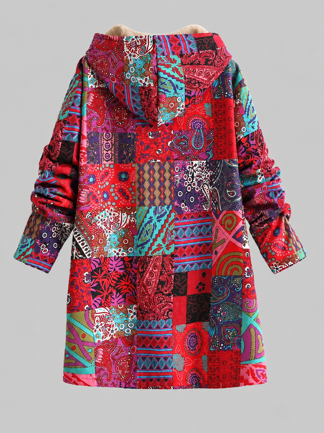 Aisling | Women's Printed Fleece Lined Jacket