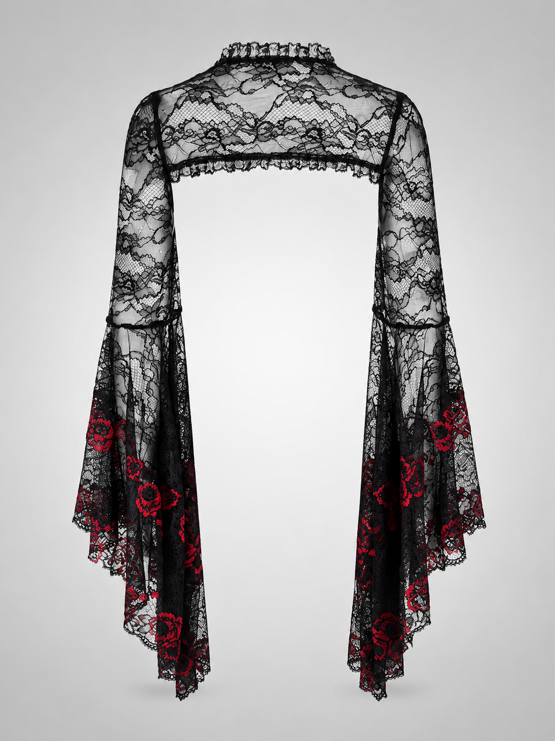 Millie | Women's Black Gothic Halloween Costume Top