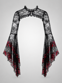 Millie | Women's Black Gothic Halloween Costume Top