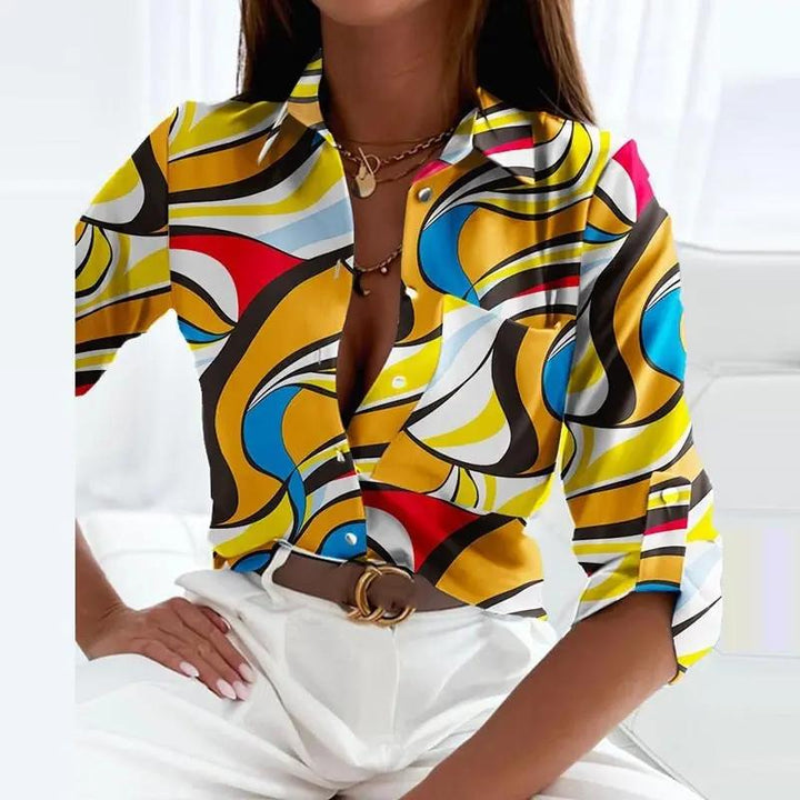 Maja | Women's Summer Printed Blouse