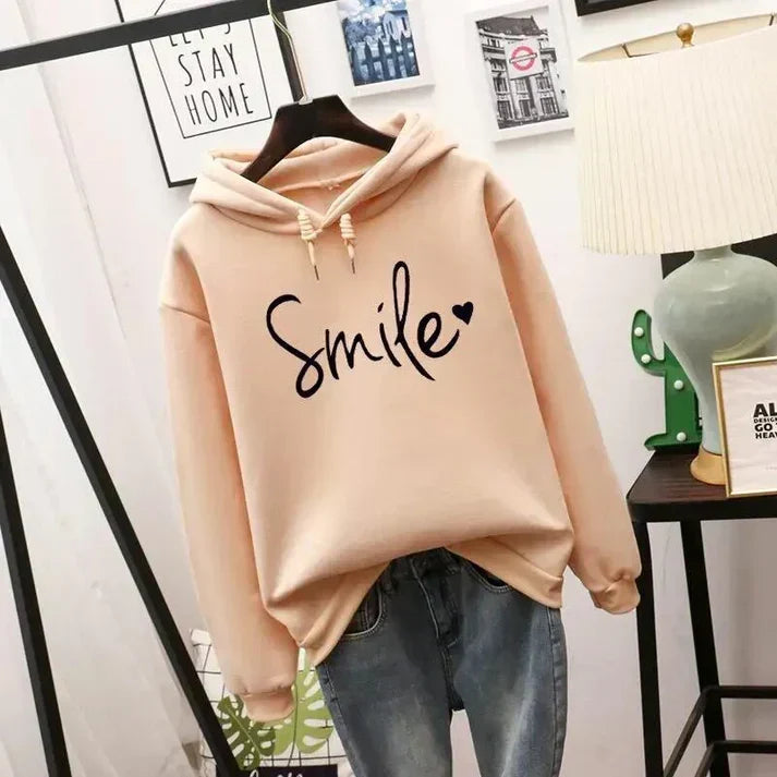 Sadie | Women’s Casual Script Print Hoodie