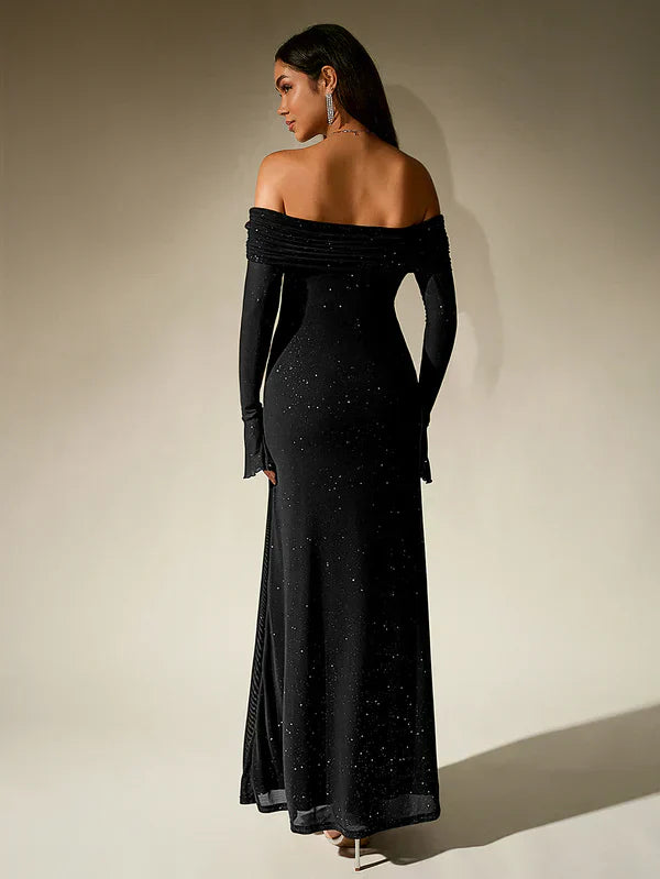 Raya | Women’s Evening Off-Shoulder Maxi Dress