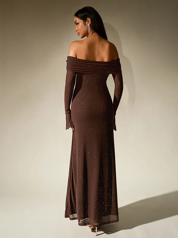 Raya | Women’s Evening Off-Shoulder Maxi Dress