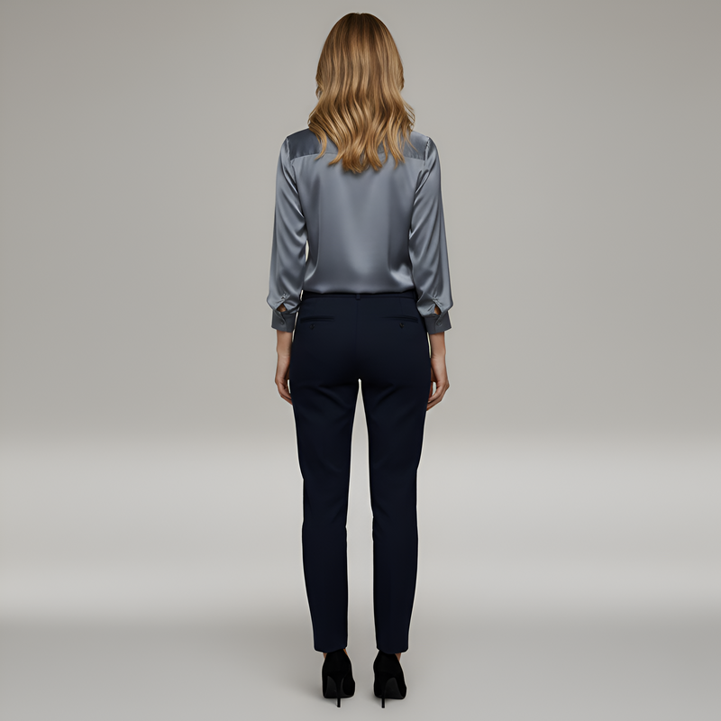 Sophie | Women's Casual Satin V-Neck Blouse