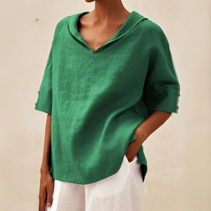 Maren | Women's Summer Short Sleeve Blouse
