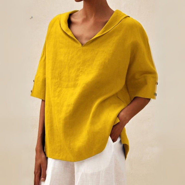 Maren | Women's Summer Short Sleeve Blouse