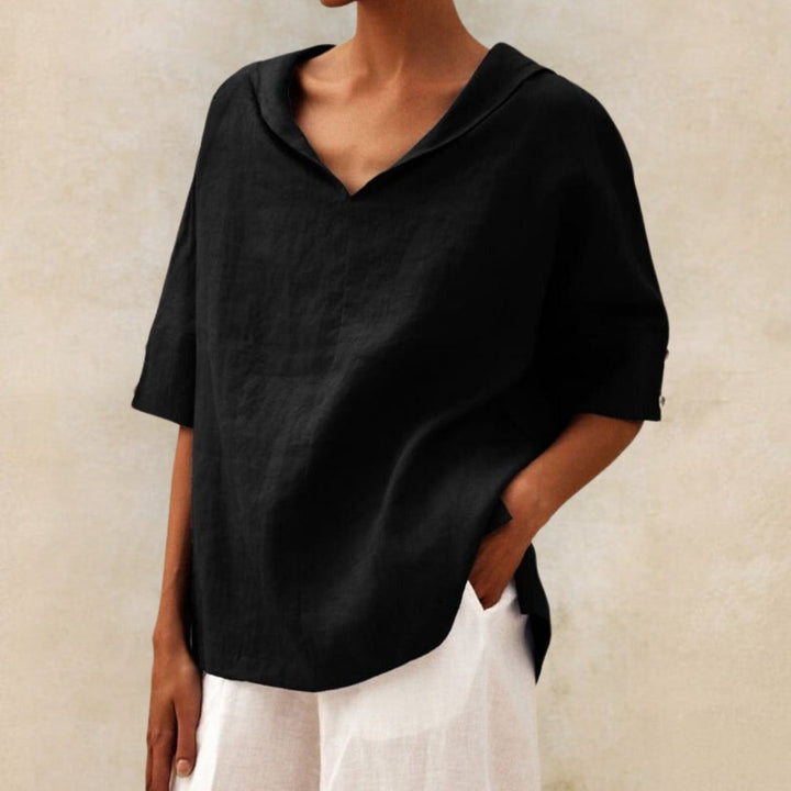 Maren | Women's Summer Short Sleeve Blouse