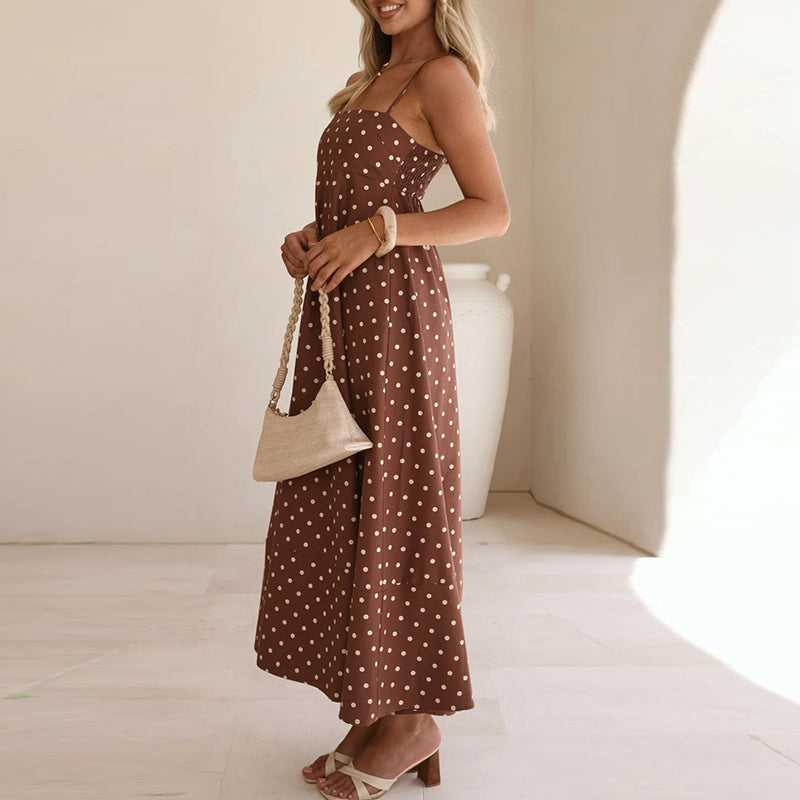 Carmen | Women’s Spaghetti Strap Muslin Dress