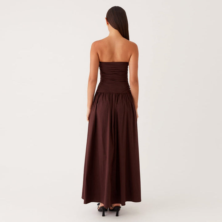 Felicity | Women’s Summer Strapless Maxi Dress
