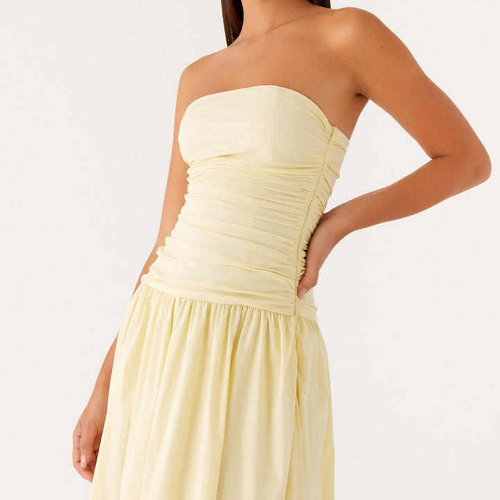 Felicity | Women’s Summer Strapless Maxi Dress