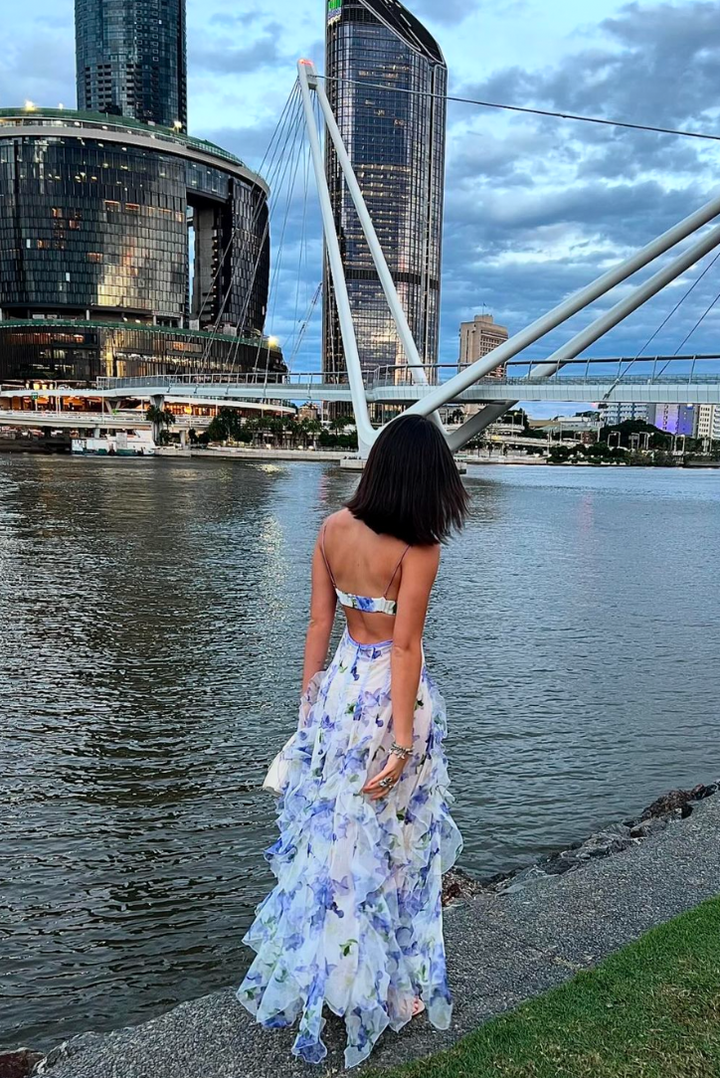 Ella | Women’s Summer Ruffled Wedding Guest Dress