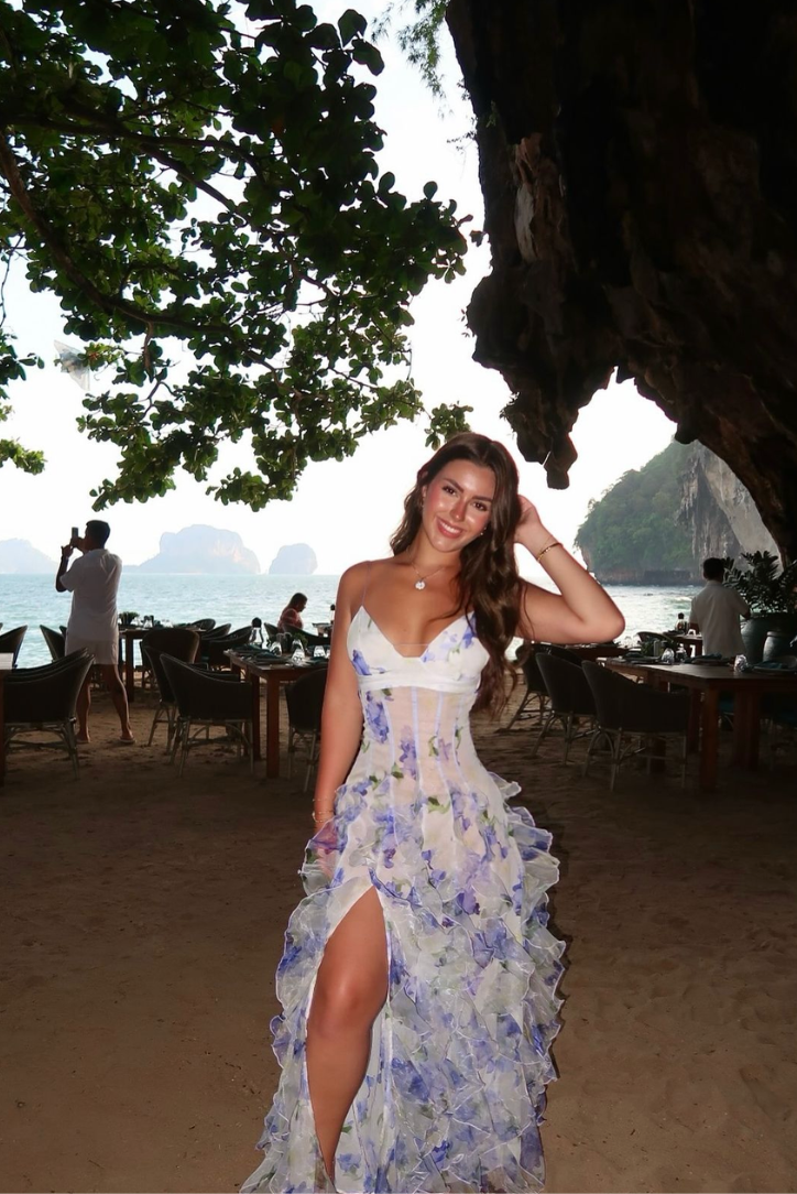Ella | Women’s Summer Ruffled Wedding Guest Dress