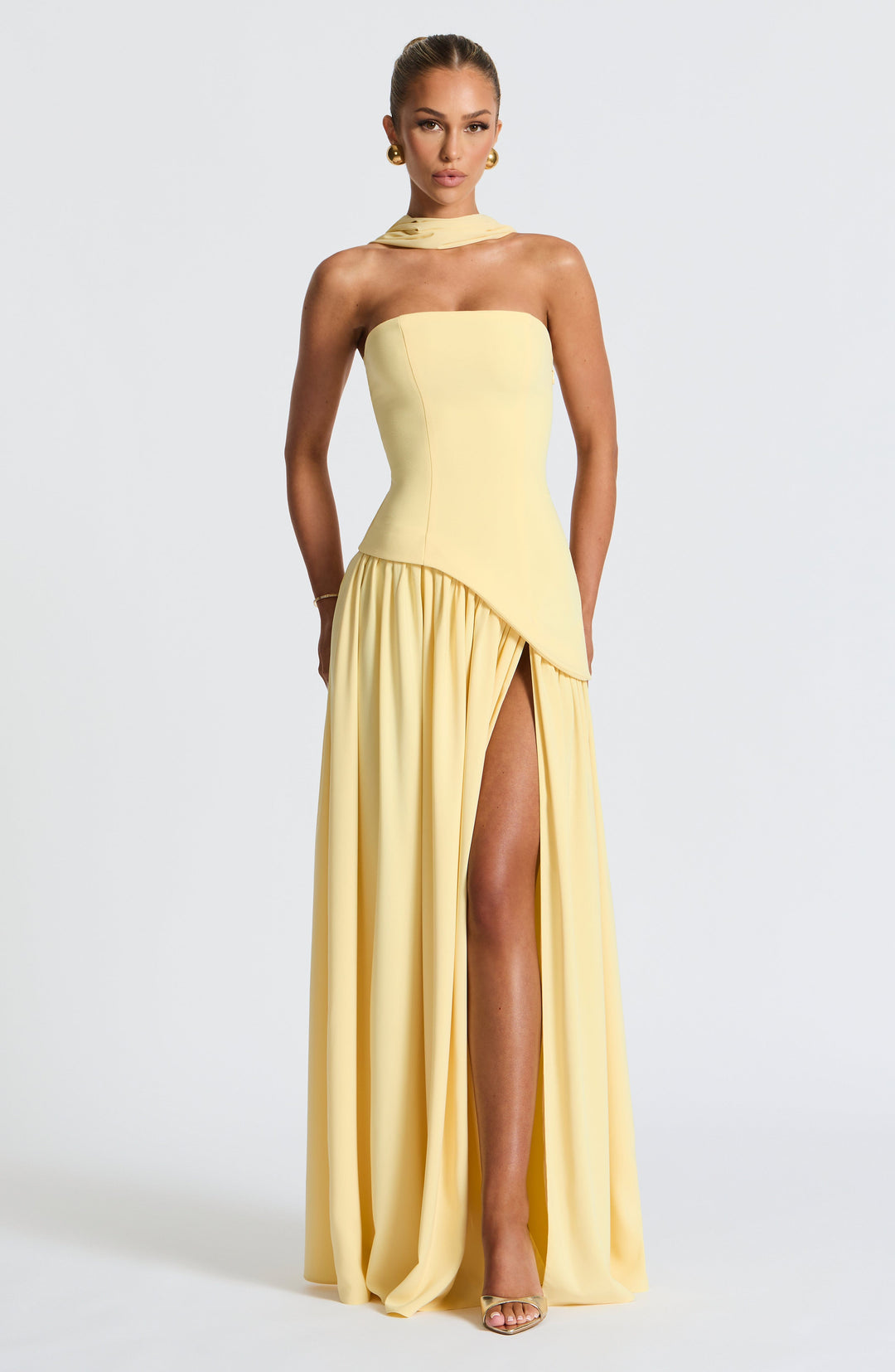 Zamira | Women’s Strapless Maxi Wedding Guest Dress