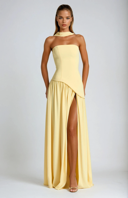 Zamira | Women’s Strapless Maxi Wedding Guest Dress