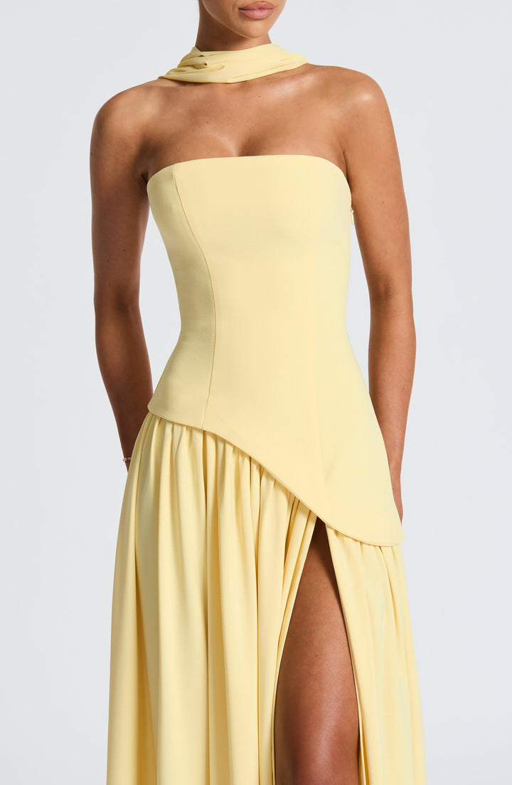 Zamira | Women’s Strapless Maxi Wedding Guest Dress