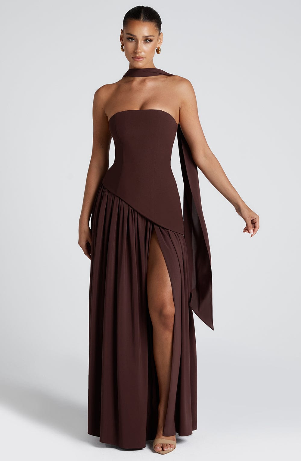 Zamira | Women’s Strapless Maxi Wedding Guest Dress