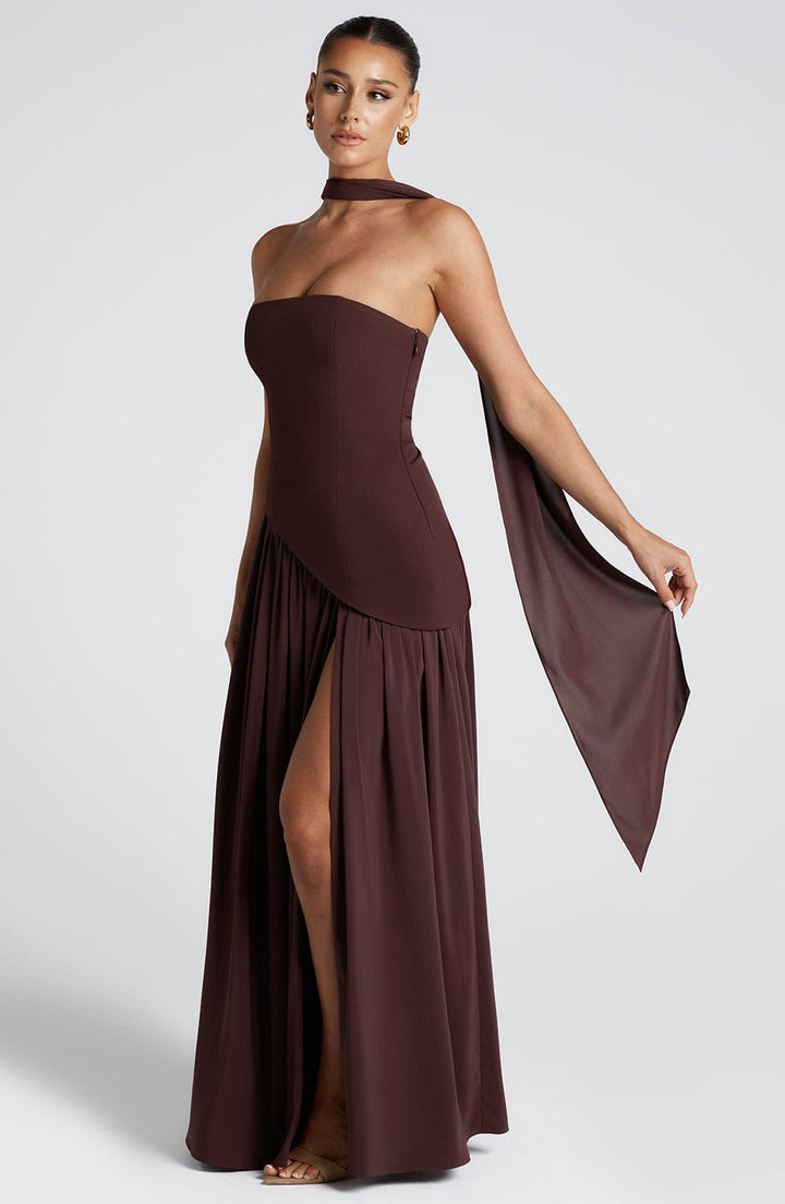 Zamira | Women’s Strapless Maxi Wedding Guest Dress