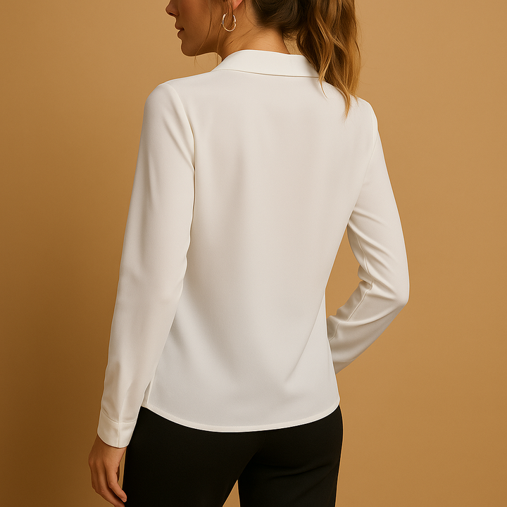 Genevieve | Women's Formal Long Sleeve Blouse