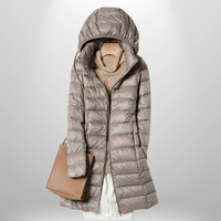 Fern | Women's Long Hooded Puffer Jacket