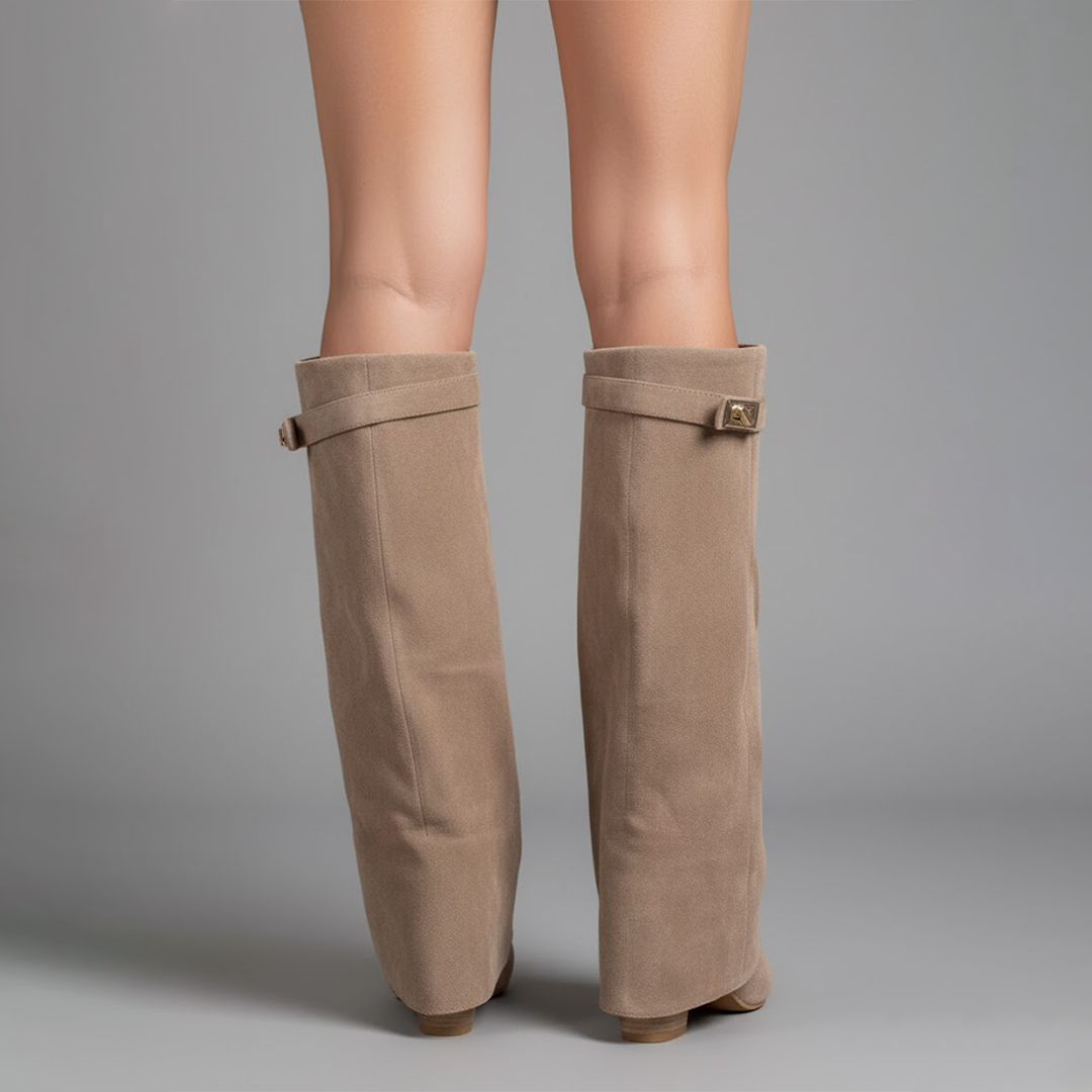 Marley | Women's Elegant Knee High Suede Boots