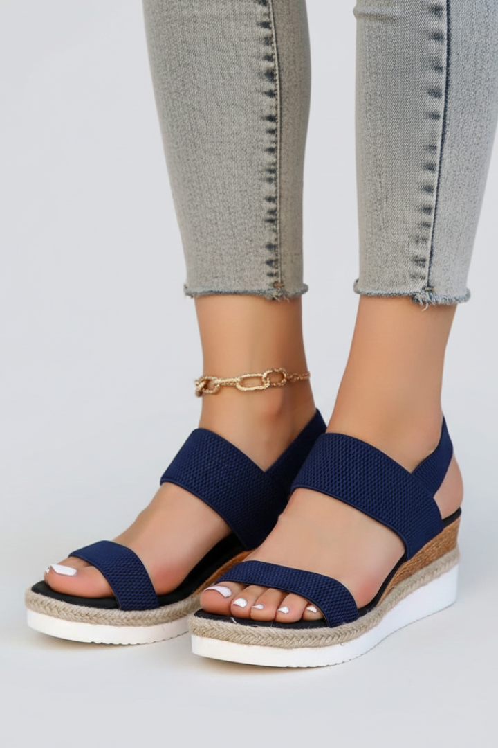 Rosalie | Women's Layered-Sole Wedge Sandals