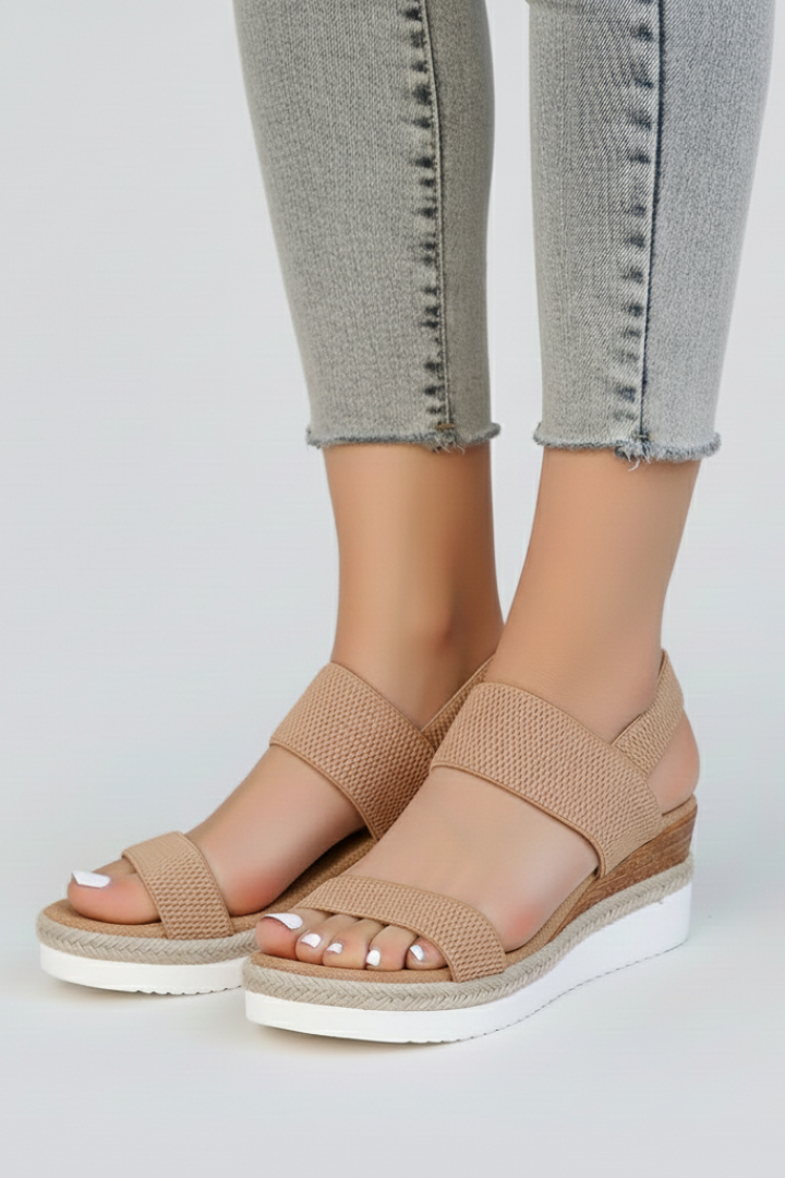 Rosalie | Women's Layered-Sole Wedge Sandals