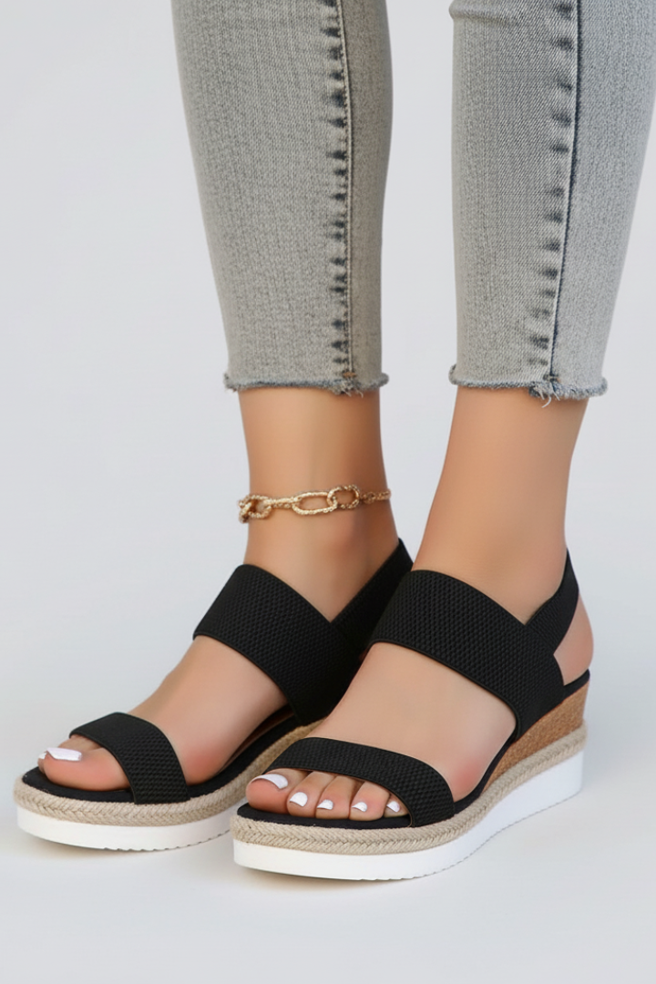 Rosalie | Women's Layered-Sole Wedge Sandals