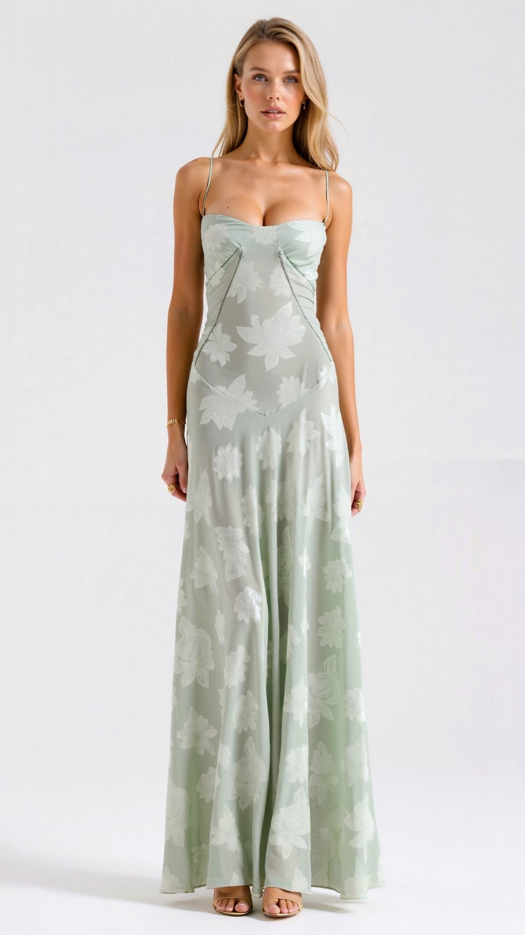 Oriana | Women’s Floral Wedding Guest Maxi Dress