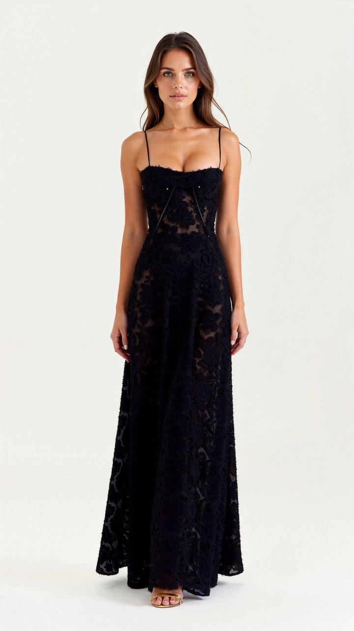 Oriana | Women’s Floral Wedding Guest Maxi Dress