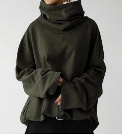 Capri | Women’s Relaxed fit Turtleneck Hoodie