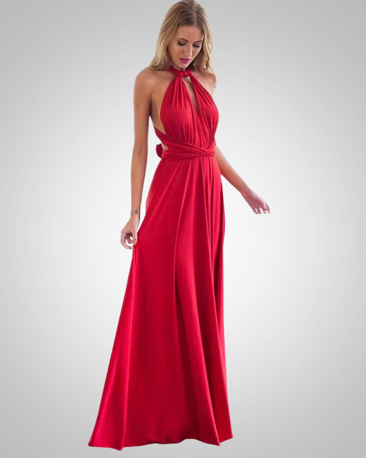 Giana | Women’s Convertible Wedding Guest Maxi Dress