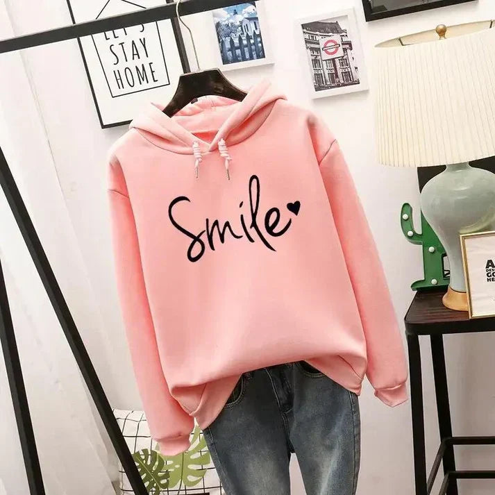 Sadie | Women’s Casual Script Print Hoodie