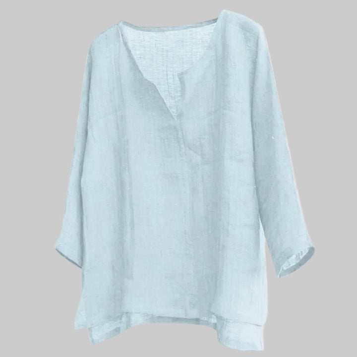 Clara | Women's Casual Linen Summer Blouse