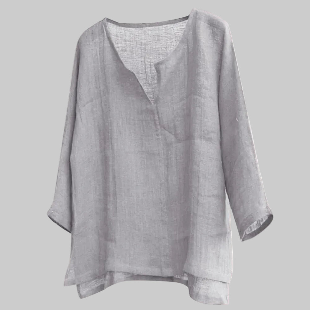 Clara | Women's Casual Linen Summer Blouse