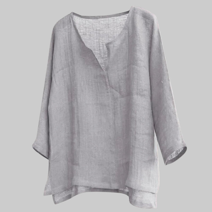 Clara | Women's Casual Linen Summer Blouse
