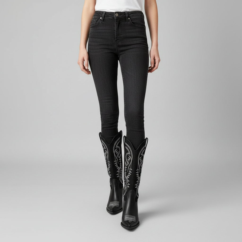 Zatasha | Women's Knee High Cowboy Boots