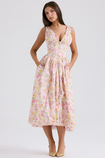 Oakley | Women’s Summer Floral Wedding Guest Dress