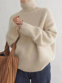 Britta | Women's Woolmix Knitted Turtleneck Sweater