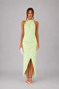 Sophia | Women's Halter Maxi Wedding Guest Dress