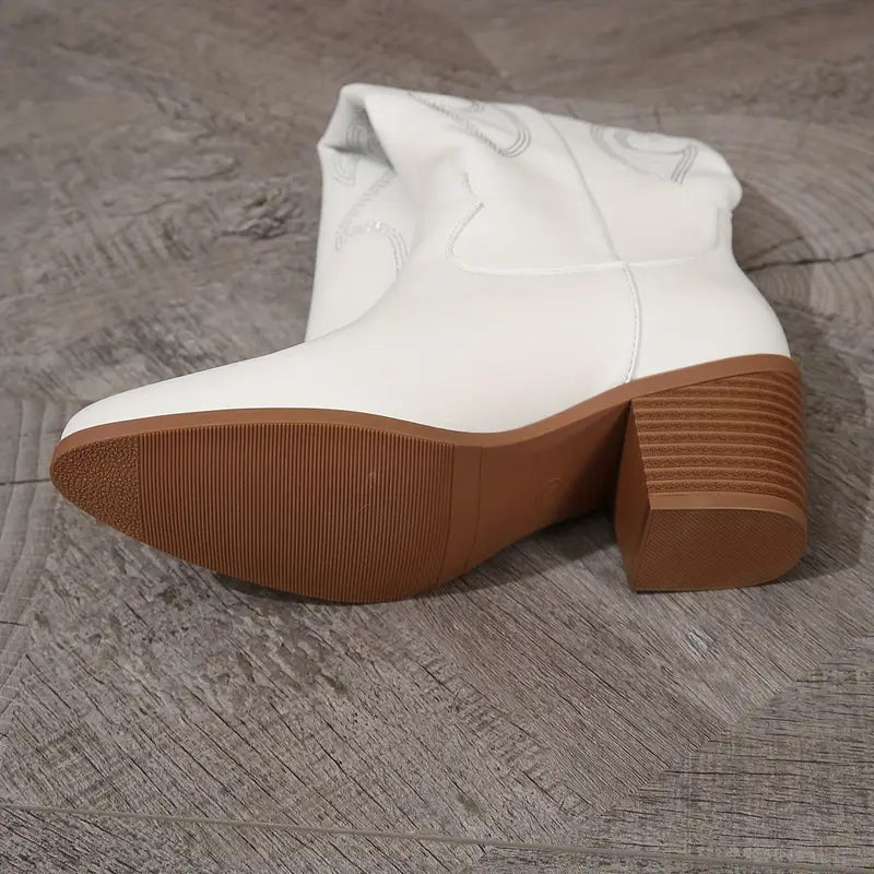 Hazel | Women’s Elegant  Knee High Cowboy Boots