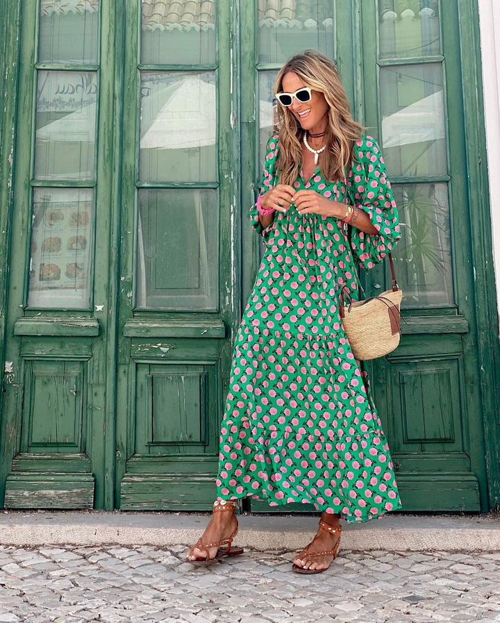 Kiera | Women’s Boho Relaxed Fit Maxi Dress
