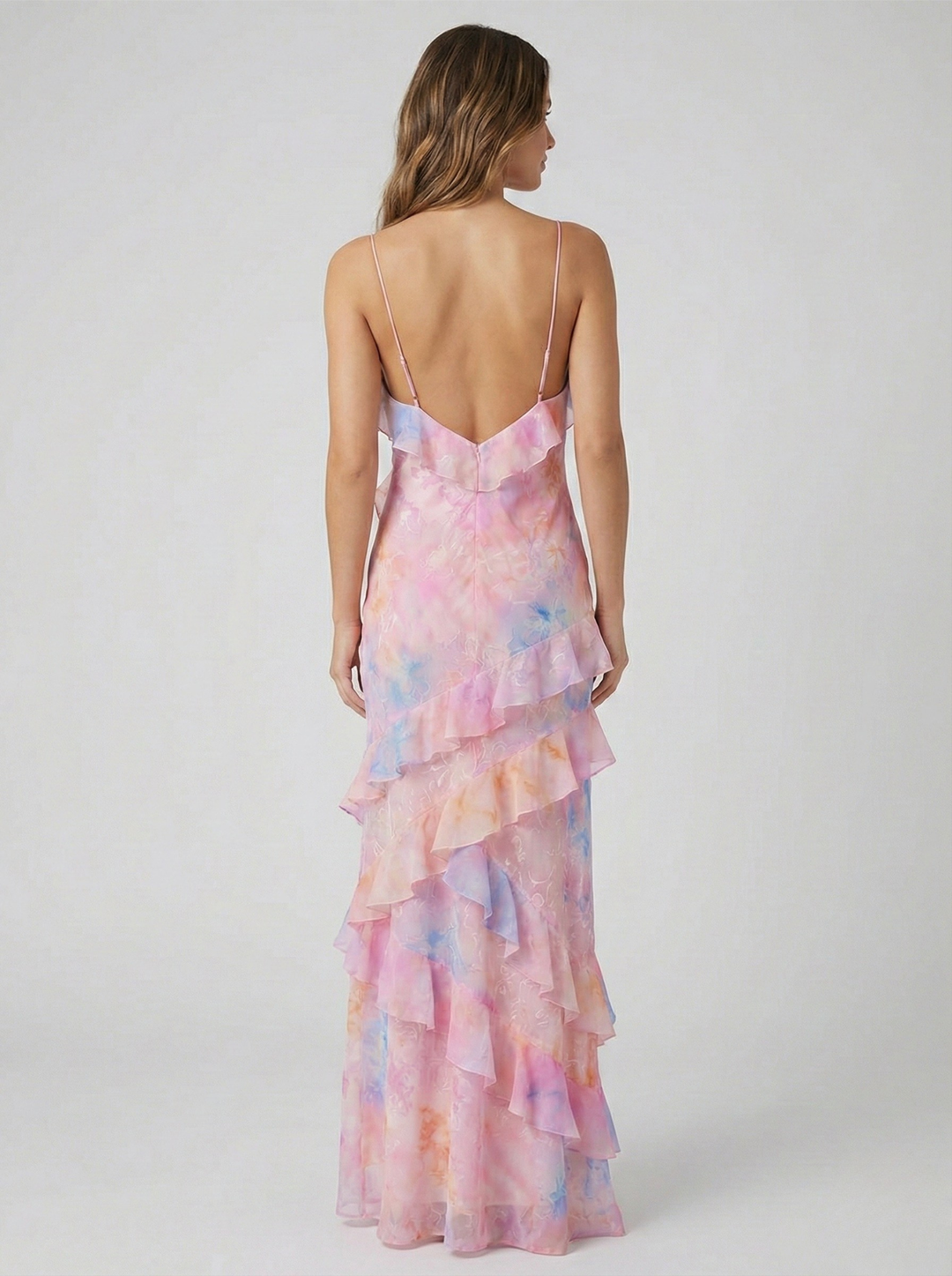Zeta | Women’s Ruffled Summer Maxi Dress